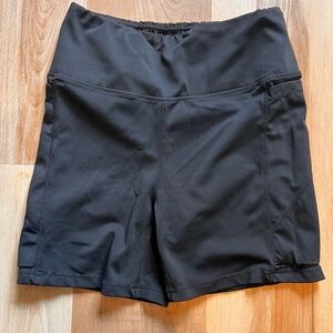 Senita Athletic Black Bike Shorts